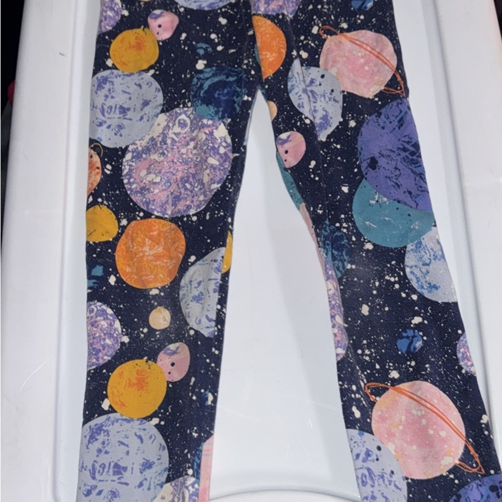 Kids Space-Themed Leggings